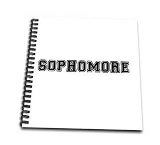 3dRose 3D  Sophmore-high College or University School Year Souvenir-ȥ ץåԡ