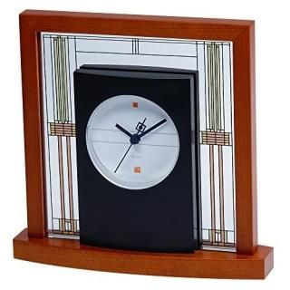 Bulova Willits Frank Lloyd Wright Collection Table Clock B7756