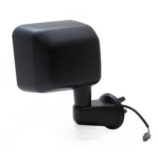 Fit System - 60185C Passenger Side Mirror for Jeep Wrangler Textured Black Folda