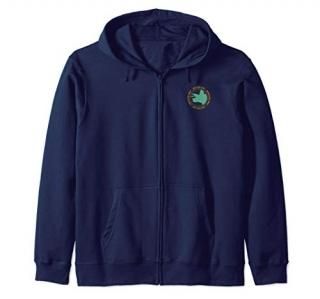 Jurassic World Camp Cretaceous Best Trip Ever Badge Zip Hoodie