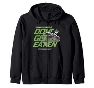 Jurassic World Camp Cretaceous Rule 1 Don't Get Eaten Zip Hoodie