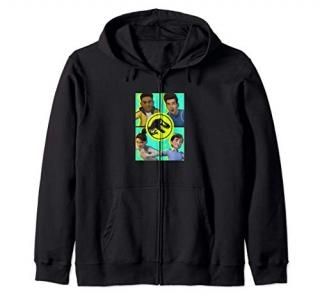 Jurassic World Camp Cretaceous Group Box Up Zip Hoodie