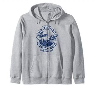 Jurassic World Camp Cretaceous I Survived Dino Field Trip Zip Hoodie