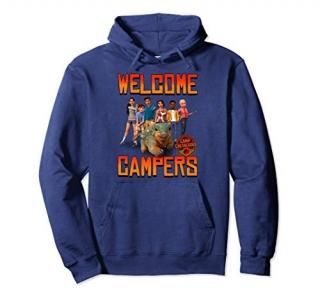 Jurassic World Camp Cretaceous Welcome Campers Group Pullover Hoodie