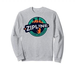 Jurassic World Camp Cretaceous Zipline Logo Sweatshirt