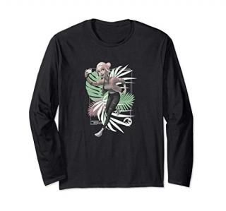 Jurassic World Camp Cretaceous Brooklyn Floral Long Sleeve T-Shirt
