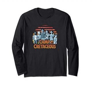 Jurassic World Camp Cretaceous Sunset Group Shot Long Sleeve T-Shirt