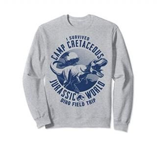 Jurassic World Camp Cretaceous I Survived Dino Field Trip Sweatshirt