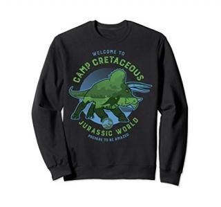 Jurassic World Camp Cretaceous Welcome Triceratops Sweatshirt