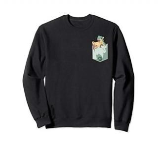Jurassic World Camp Cretaceous Bumpy Faux Pocket Sweatshirt