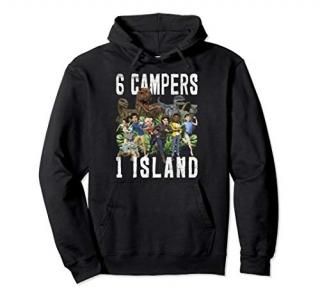 Jurassic World Camp Cretaceous 6 Campers 1 Island Pullover Hoodie