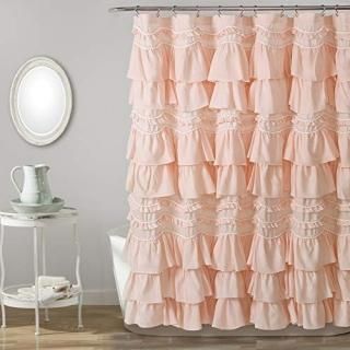 Kemmy Shower Curtain Blush 72X72