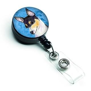 Carolines Treasures SS4794-BU-BR Chihuahua Retractable Badge Reel Or Id Holder W