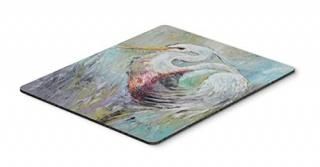 Caroline's Treasures White Egret Mouse Pad/Hot Pad/Trivet JMK1189MP by Caroline'