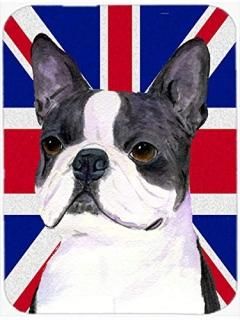 Carolines Treasures SS4958MP 7.75 x 9.25 In. Boston Terrier With English Union J