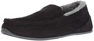 Deer Stags Men's Spun Slipper Black 11 Wide US