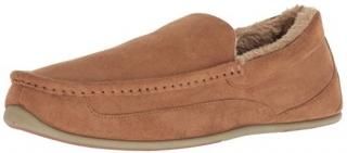 NOTFOUND Mens Closed Toe Slip On Slippers Brown Size 11