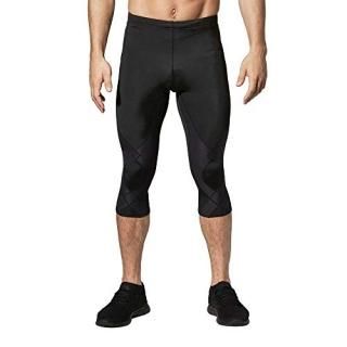 Medium Black - CW-X 3/4 Capri Stabilyx High Performance Compression Sports Tight