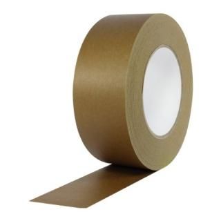 ProTapes Pro 184HD Rubber High Tensile Kraft Flatback Carton Sealing Tape with P