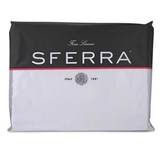King 200cm x 200cm x 43cm  - Sferra Grande Hotel Fitted Sheet - King 200cm x 200
