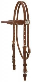 Weaver Leather Stacy Westfall ProTack Oiled Browband Headstall