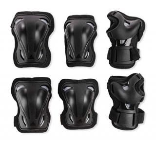 Rollerblade Skate Gear 3 Pack Protective Gear Knee Pads Elbow Pads and Wrist Gua