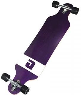 Atom Longboards Atom Drop Through Longboard - 40 Purple Veneer