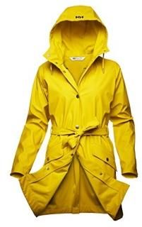 Helly Hansen Women's Kirkwall II Waterproof Belted Rain Coat With Hood 344 Essen