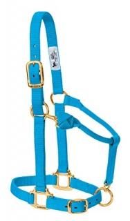 Average Mini Hurricane Blue - Weaver Leather Nylon Miniature Horse Adjustable Ha
