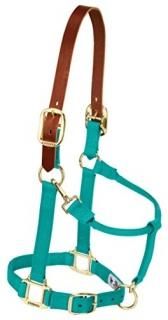Large Horse Emerald Green - Weaver Leather Breakaway Original Adjustable Chin an