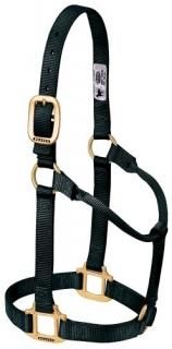 Large Horse Size Black - Weaver Leather Original Non-Adjustable Halter