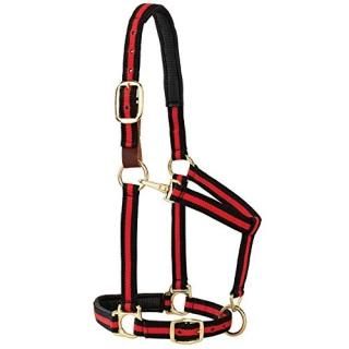 Weaver Leather Padded Breakaway Adjustable Chin & Throat Snap Halter 2.5cm Avera
