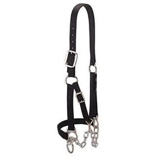 Small Black - Weaver Leather Heavy-Duty Restraint Halter