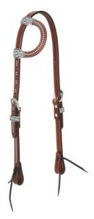 Sliding Ear Headstall - Weaver 10-0351 Austin Flat Sliding Ear Headstall