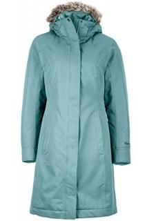 Marmot Women's Chelsea Waterproof Down Rain Coat Fill Power 700 Urban Army Mediu