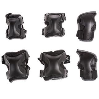 Rollerblade X Gear 3 Pack Protective Gear Knee Pads Elbow Pads and Wrist Guards 