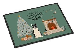 Caroline's Treasures Russo-European Laika Spitz Christmas Everyone Indoor or Out