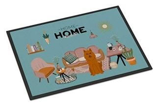 Caroline's Treasures Karelian Bear Dog Sweet Home ɥ/ȥɥޥå 24x36 ɥޥå ޥ