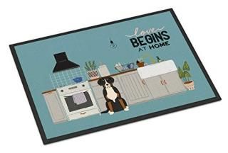 Caroline's Treasures Greater Swiss Mountain Dog Kitchen Scene Indoor or Outdoor 