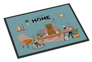 Caroline's Treasures Tan Glen of Imal Sweet Home ޤϲޥå 24x36 ɥޥå ޥ顼