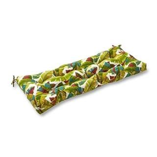 Greendale Home Fashions AZ4805-PALM-MULTI Tropical Multi 44-inch Outdoor Swing/B