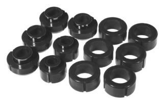 Prothane 7-115-BL Black Body and Standard Cab Pickup Mount Bushing Kit - 12 Piec