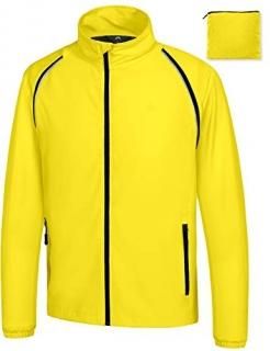 Little Donkey Andy Men's Quick-Dry Running Jacket Convertible UPF 50+ Cycling Ja