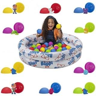 Blippi Ball Pit Mystery Adventure Featuring Portable Indoor / Outdoor Inflatable
