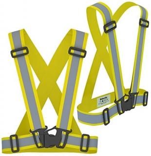 BriteVio High Visibility Reflective Safety Vest - Must Have for Runners Cycling 