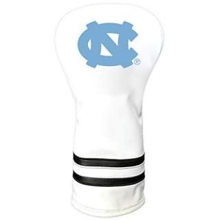 Team Golf NCAA North Carolina Tar Heels White Vintage Driver Golf Club Headcover