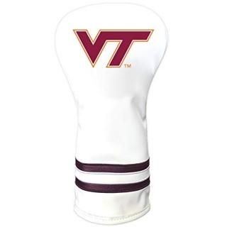 Team Golf NCAA Virginia Tech Hokies White Vintage Driver Golf Club Headcover For