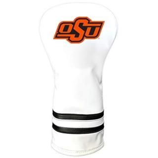 Team Golf NCAA Oklahoma State Cowboys White Vintage Driver Golf Club Headcover F