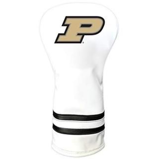Team Golf NCAA Purdue Boilermakers White Vintage Driver Golf Club Headcover Form