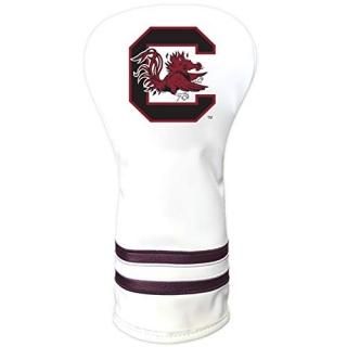 Team Golf NCAA South Carolina Gamecocks White Vintage Driver Golf Club Headcover